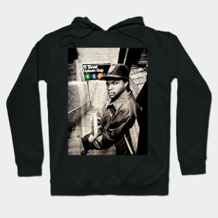 Ice cube old pose Hoodie
